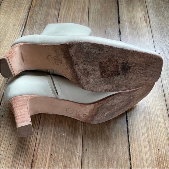 Huma Blanco Bolena Leather Boots in Bone from Madewell and Anthropologie - Picture 10 of 10